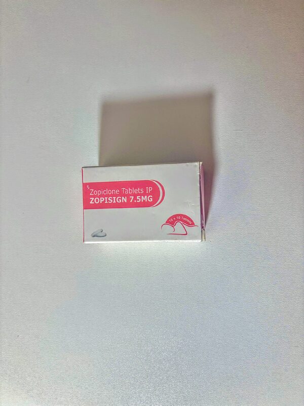 100 tabletten Zopisign 7,5 mg