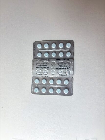 Lorazepam 30 tabletten 2.5mg