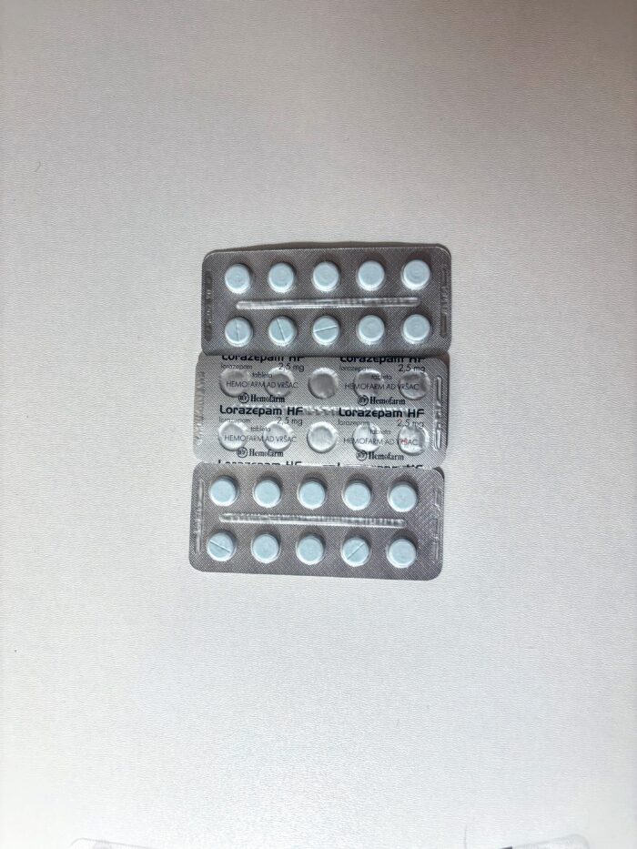 Lorazepam 30 tabletten 2.5mg
